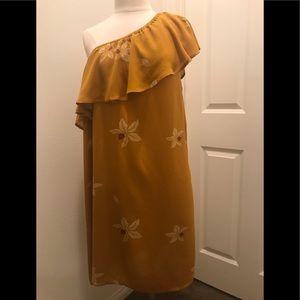 NWT Mossimo Supply Co One Shoulder Dress